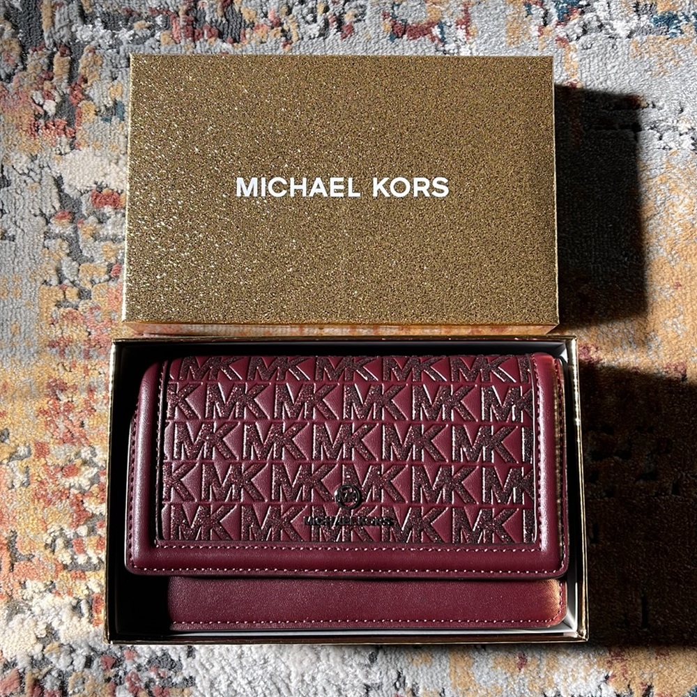 MICHAEL ❤️ Michael Kors Jet Set Charm Small Phone Crossbody Bag - Picture 7 of 9